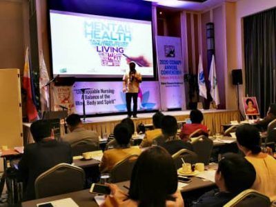 Cyber wellness talk during Nurses Convention