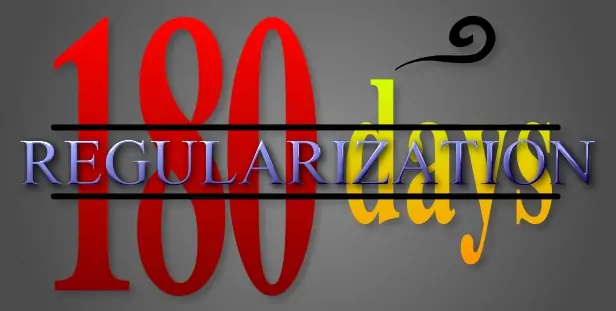 Infographic showing ‘180 Days’ to illustrate the probationary period calculation in the Philippines, not six months