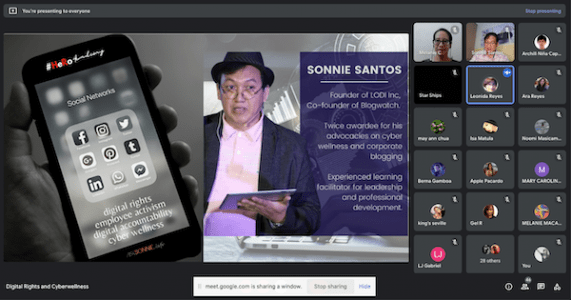 Cyber wellness talk before HR Professionals