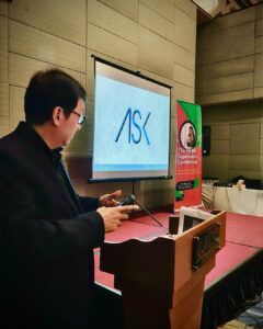 Sonnie Santos speaking at the 1st HR Supervisors Conference, discussing how alignment, learning, and everyday habits turn strategy into impact.