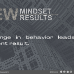 A mindset affects employe behavior. Behavior affects result