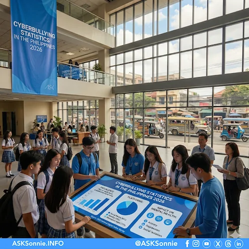 Cyberbullying Statistics In The Philippines 2026 Cyberbullying statistics in the Philippines showing survey data on age, gender, platforms, and types of online harassment