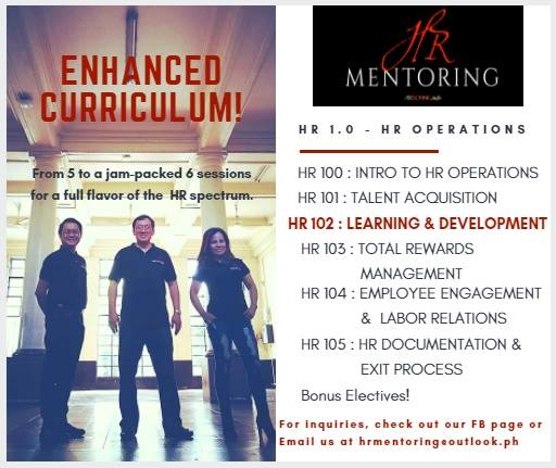 HR Mentoring 1.0 Curriculum