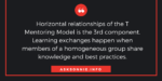 Horizontal Relationships and mentoring