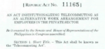 RA 11165 Telecommuting