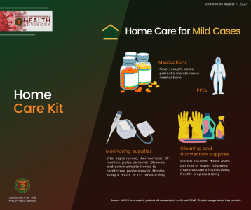 Care kit requirements for home care